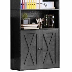 Bookcase with 6 shelves.